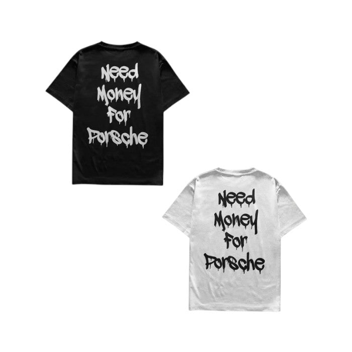 Camisetas Need Money for Porsche Dupla