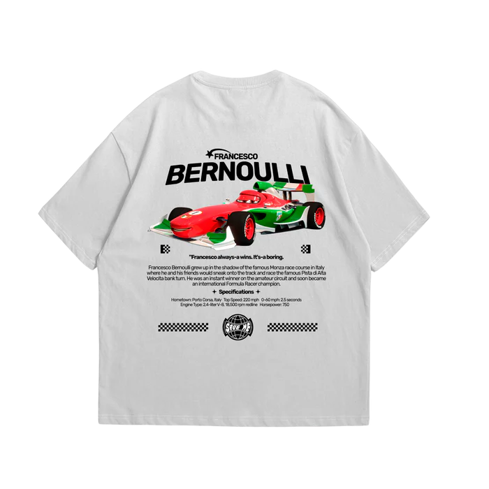 Camiseta Oversized Bernoulli Cars