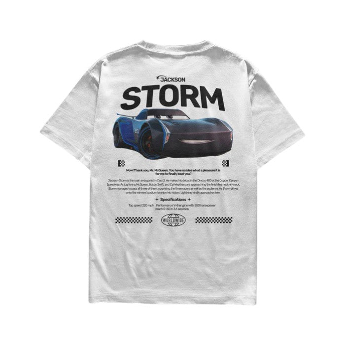 Camiseta Storm Cars