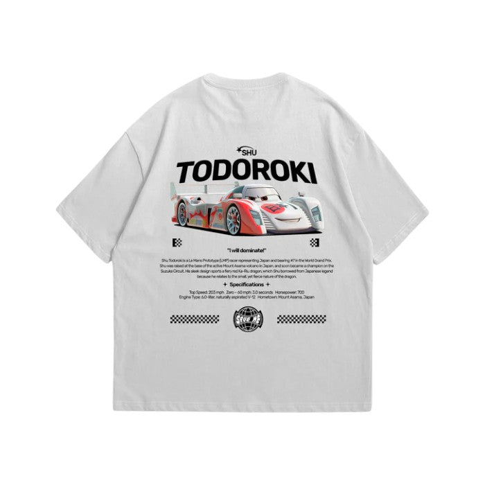 Camiseta Oversized Todoroki Cars