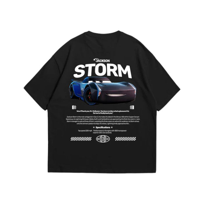 Camiseta Oversized Storm Cars
