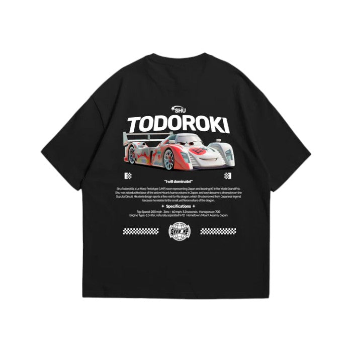 Camiseta Oversized Todoroki Cars