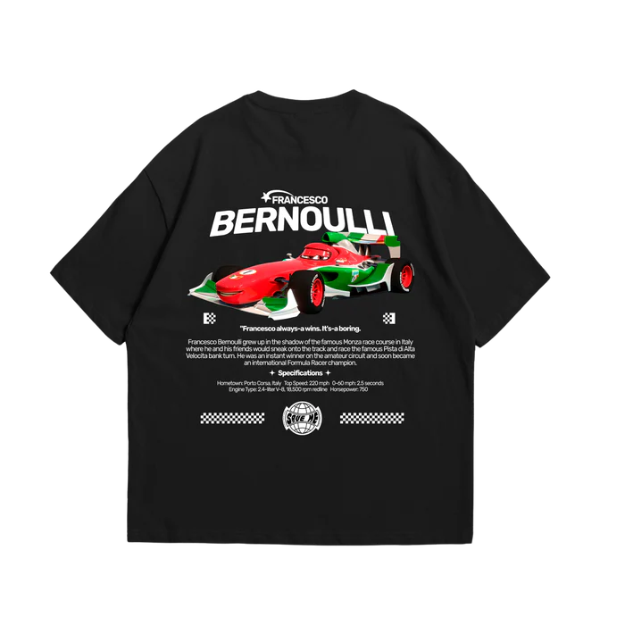 Camiseta Oversized Bernoulli Cars
