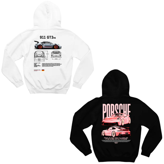 Moletom Porsche e Porsche Pink Casal