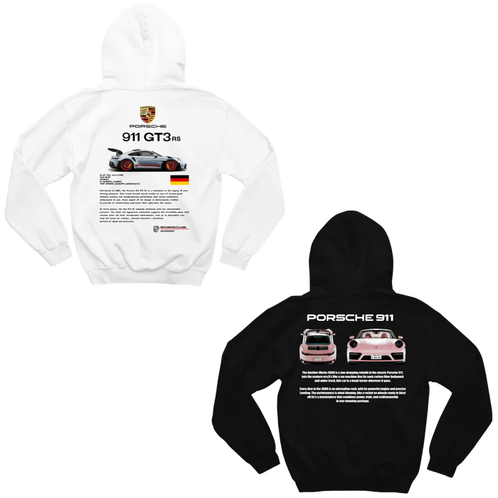 Moletom Porsche 911 e Porsche 911 Pink Casal