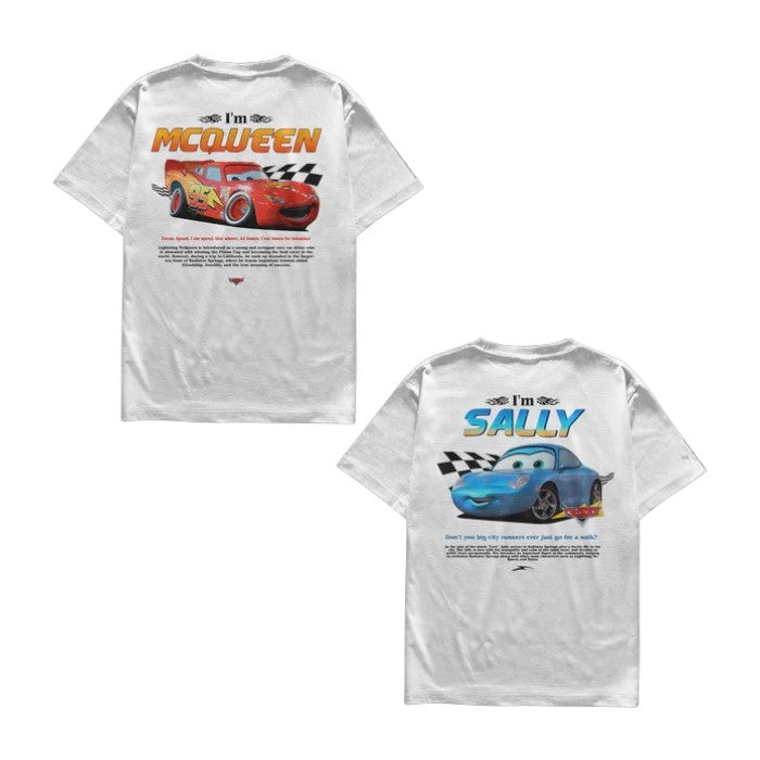 Camiseta I´m Mcqueen e I´m Sally Casal