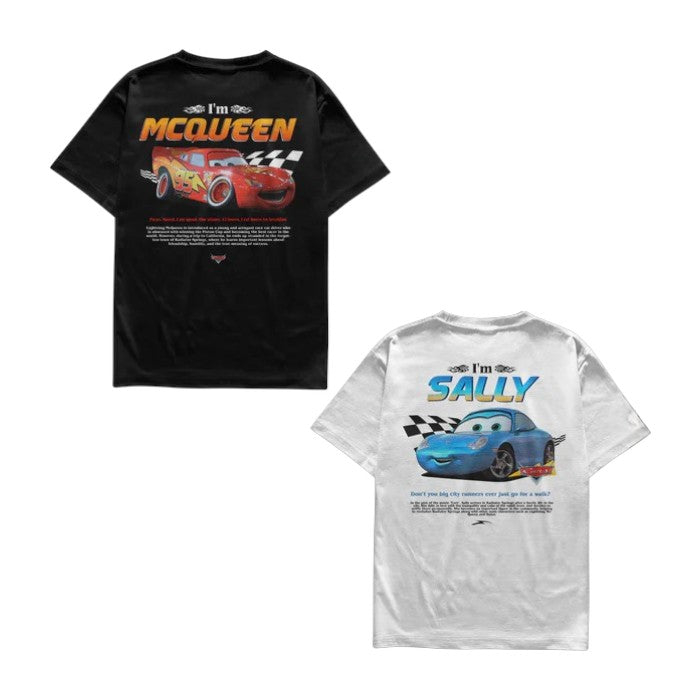 Camiseta I´m Mcqueen e I´m Sally Casal