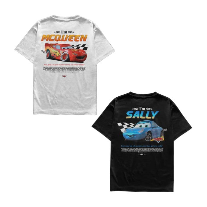 Camiseta I´m Mcqueen e I´m Sally Casal
