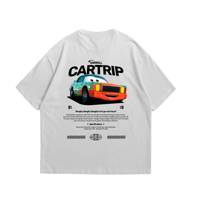 Camiseta Oversized Cartrip Cars