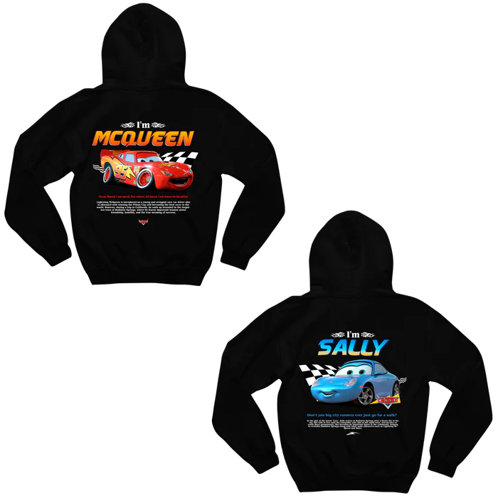 Moletom I´m Mcqueen e I´m Sally Casal