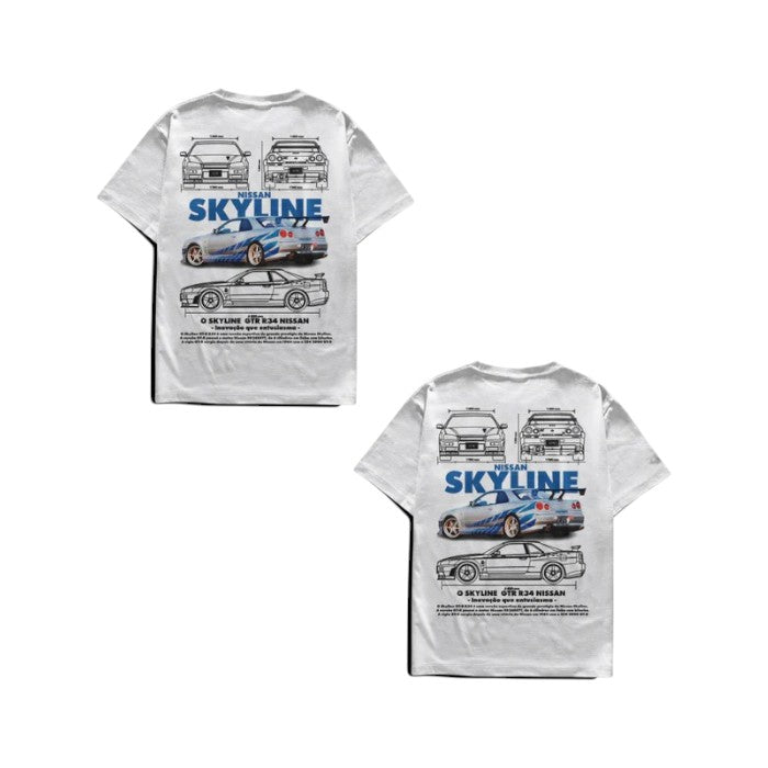 Camisetas Skyline Dupla
