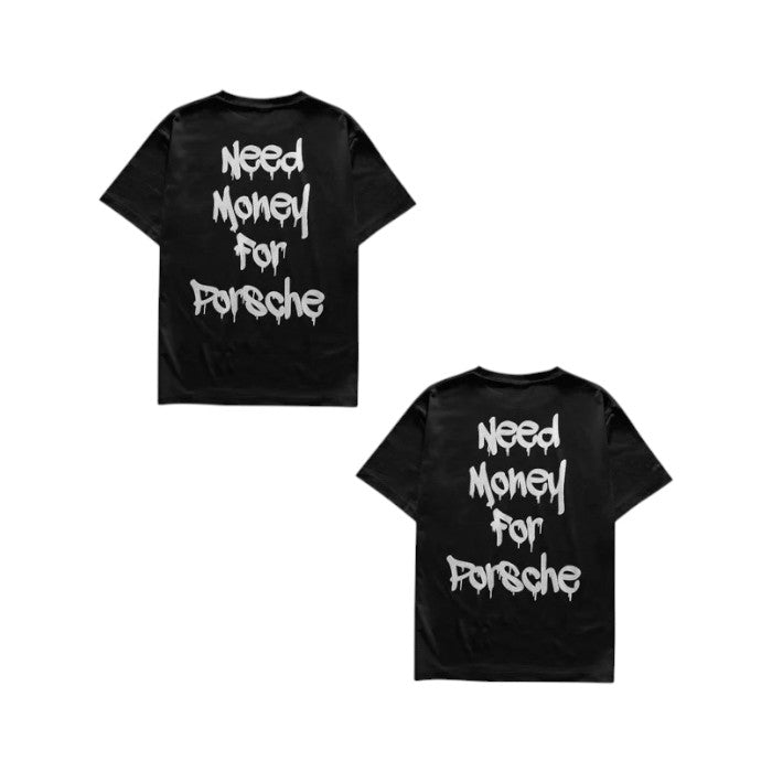 Camisetas Need Money for Porsche Dupla