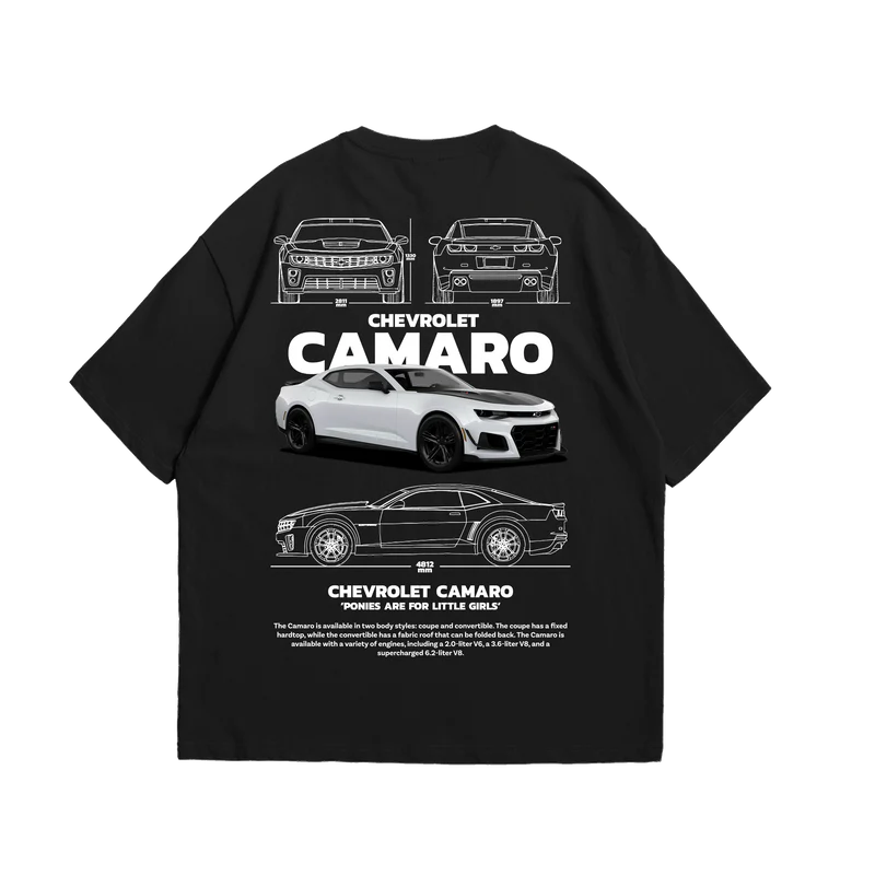 Camiseta Oversized Camaro