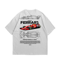 Camiseta Oversized Ferrari Scuderia F1