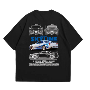 Camiseta Oversized Skyline