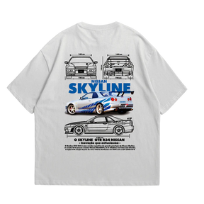 Camiseta Oversized Skyline