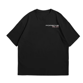Camiseta Oversized Porsche Pink