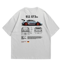 Camiseta Oversized Porsche Club