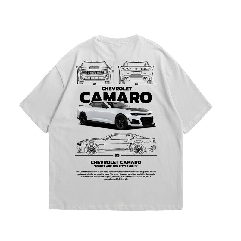 Camiseta Oversized Camaro