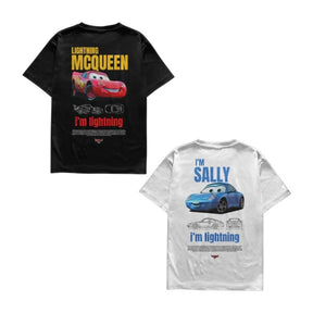 Camiseta Mcqueen e Sally Casal