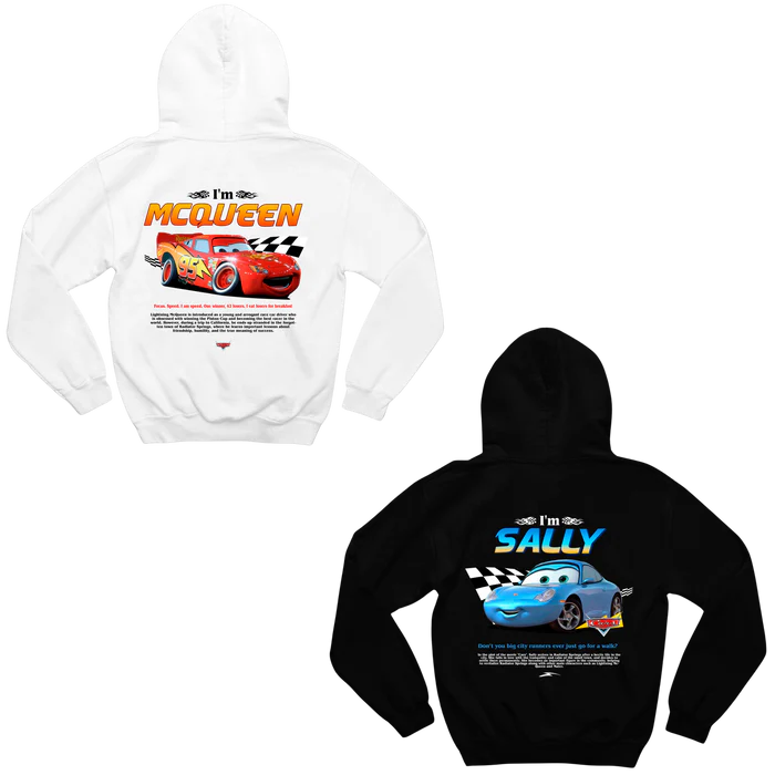 Moletom I´m Mcqueen e I´m Sally Casal